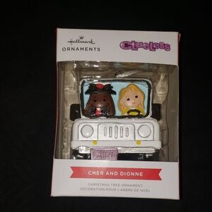 Clueless Cher And Dionne Hallmark Ornaments Christmas Holiday New